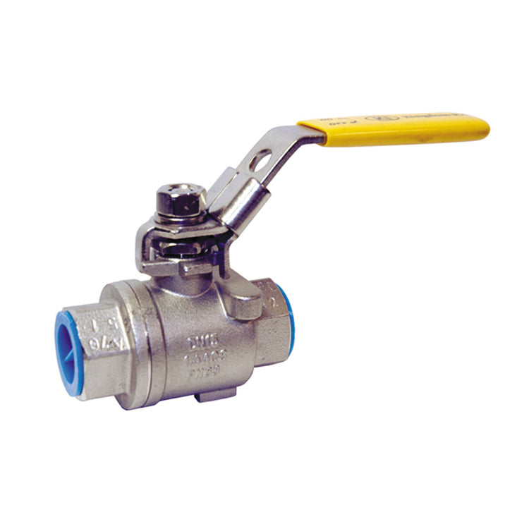 1-1/2 Inch Npt 1000 psi Wog 316 Stainless Steel 2-Piece Body Ball Valve