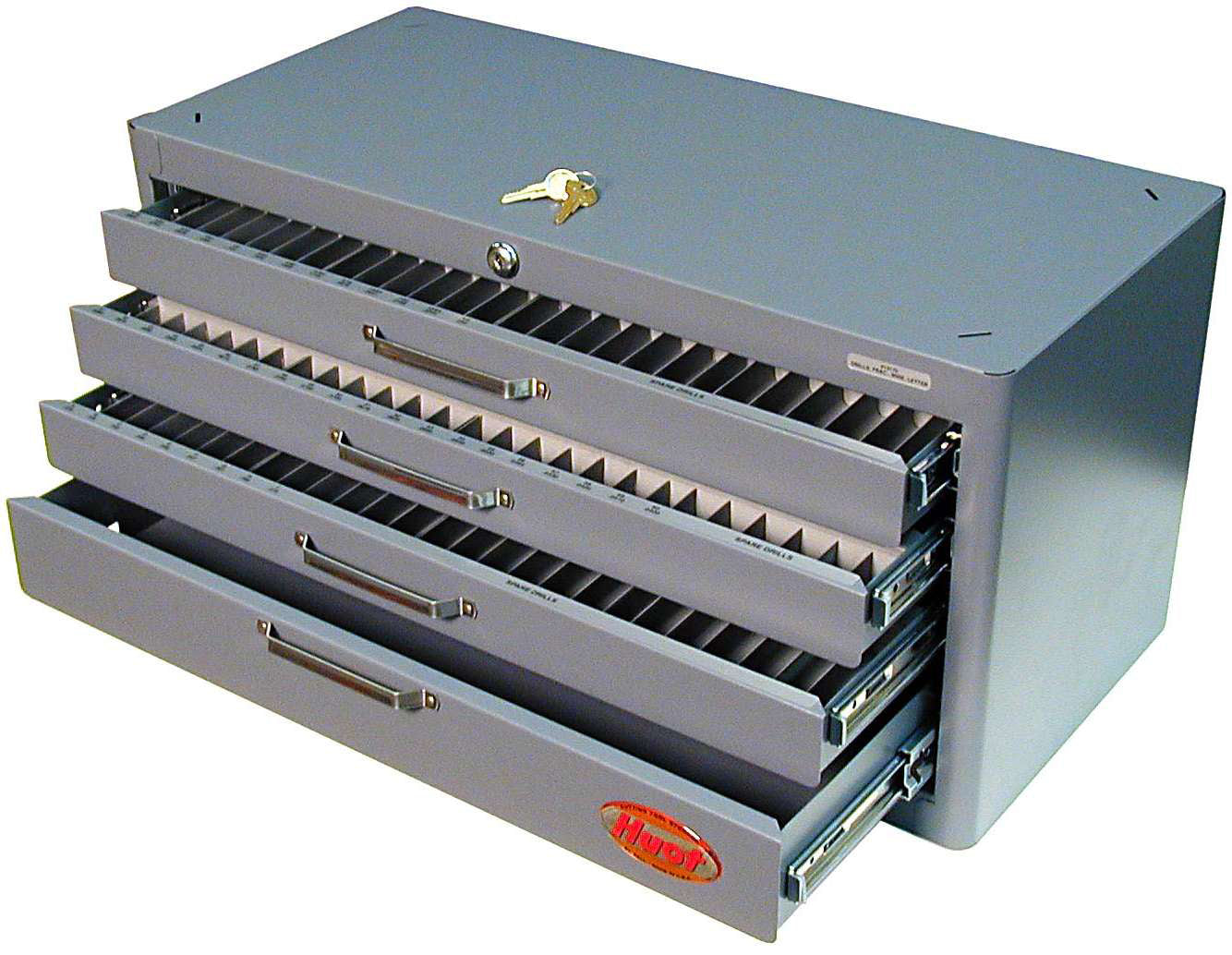 Master Drill Cabinet For 1/8 Inch To 1 Inch  x  64Ths Drills