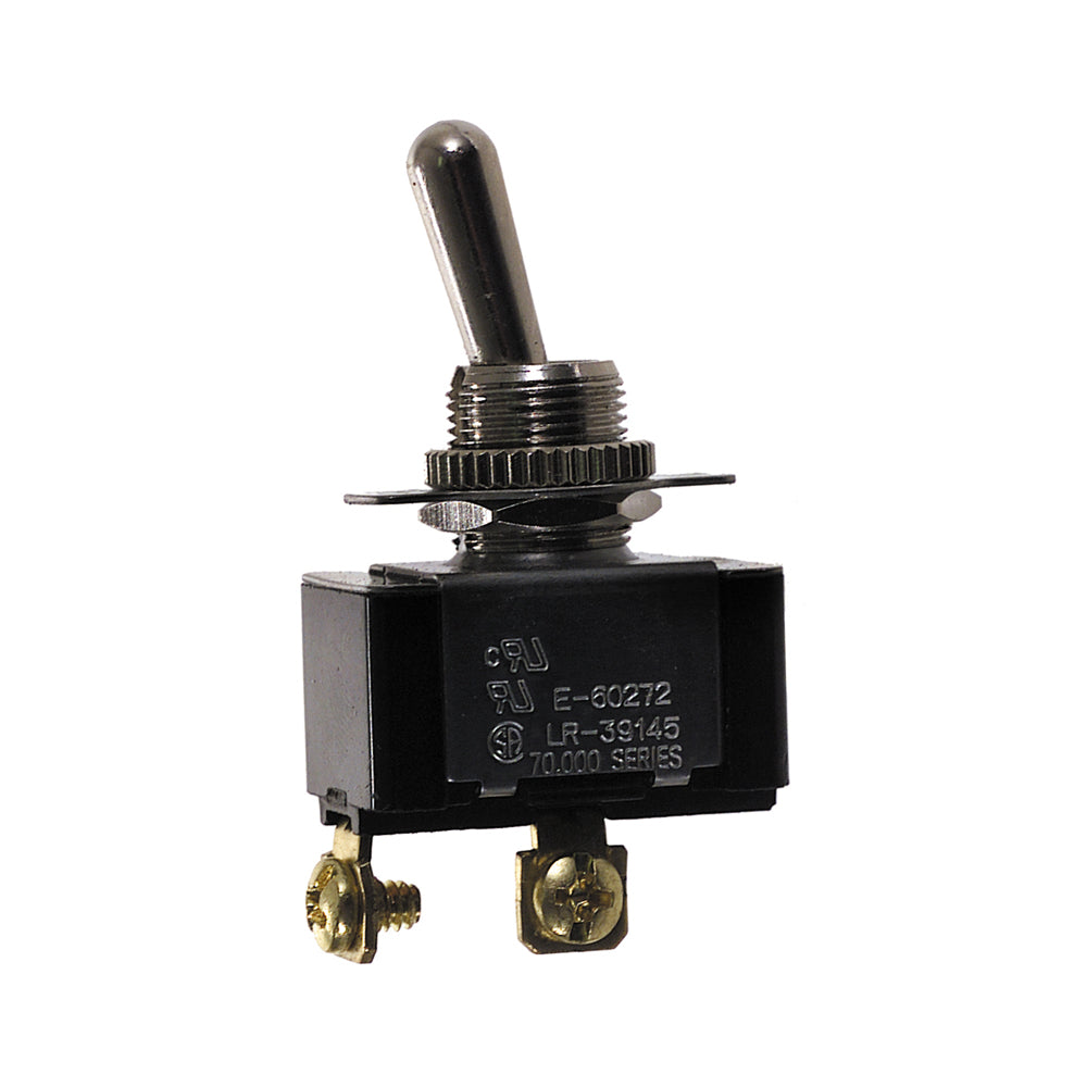 12 Volt Dc 20 Amp 2-Positions Spst On/Off 2-Screws Terminal Weather Resistant Toggle Switch