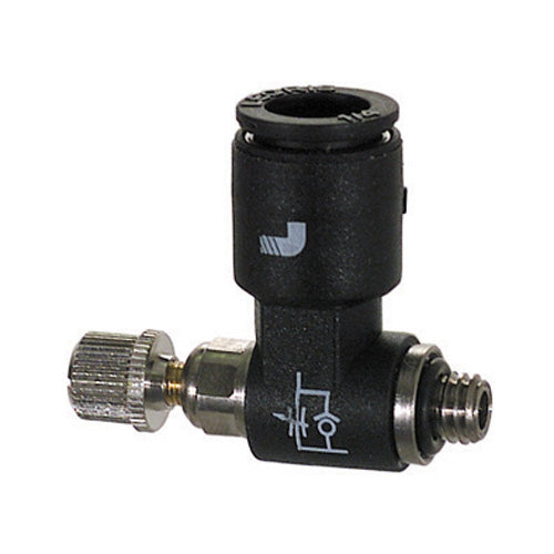 1/8 Inch x 5/32 Inch Mpt x Compression Technical Polymer Flow Control Tube Valve