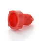 Pd80 Threaded Red Polyethylene Caplug