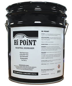 Quest Specialty Hi Point Solvent Based Parts Washer Cleaner - 5 Gallon Bucket