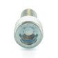 M8 x 1.25 x 55 mm Coarse Clear Zinc Alloy Steel Socket Cap Screw