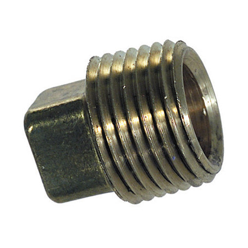 1-1/4 Inch Brass Pipe Square Head Plug