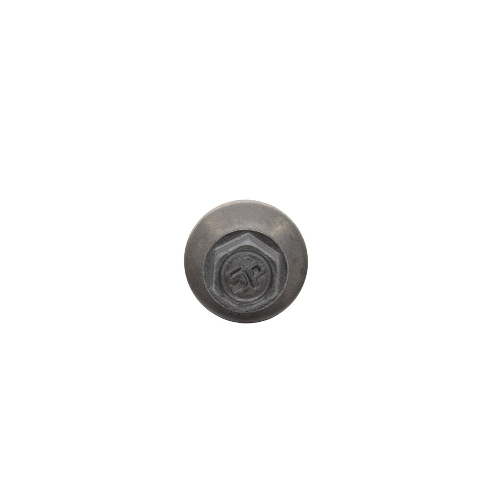 #10 x 1" Unslotted Hi-Hex Washer Head Type 17 Screw W/Stainless Steel Bonded Sealing Washer For Metal To Wood- Weather Coated