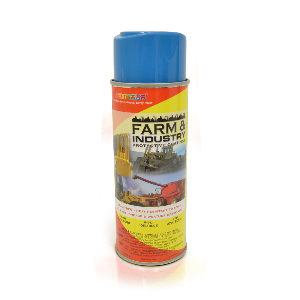 Mro Farm & Industrial Ford Blue Gloss 16 oz
