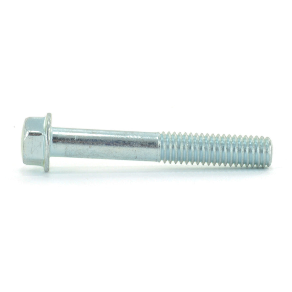 M6 x 1 x 45 mm Coarse Zinc Plated Class 10.9 JIS Dome Hex Flange Bolt