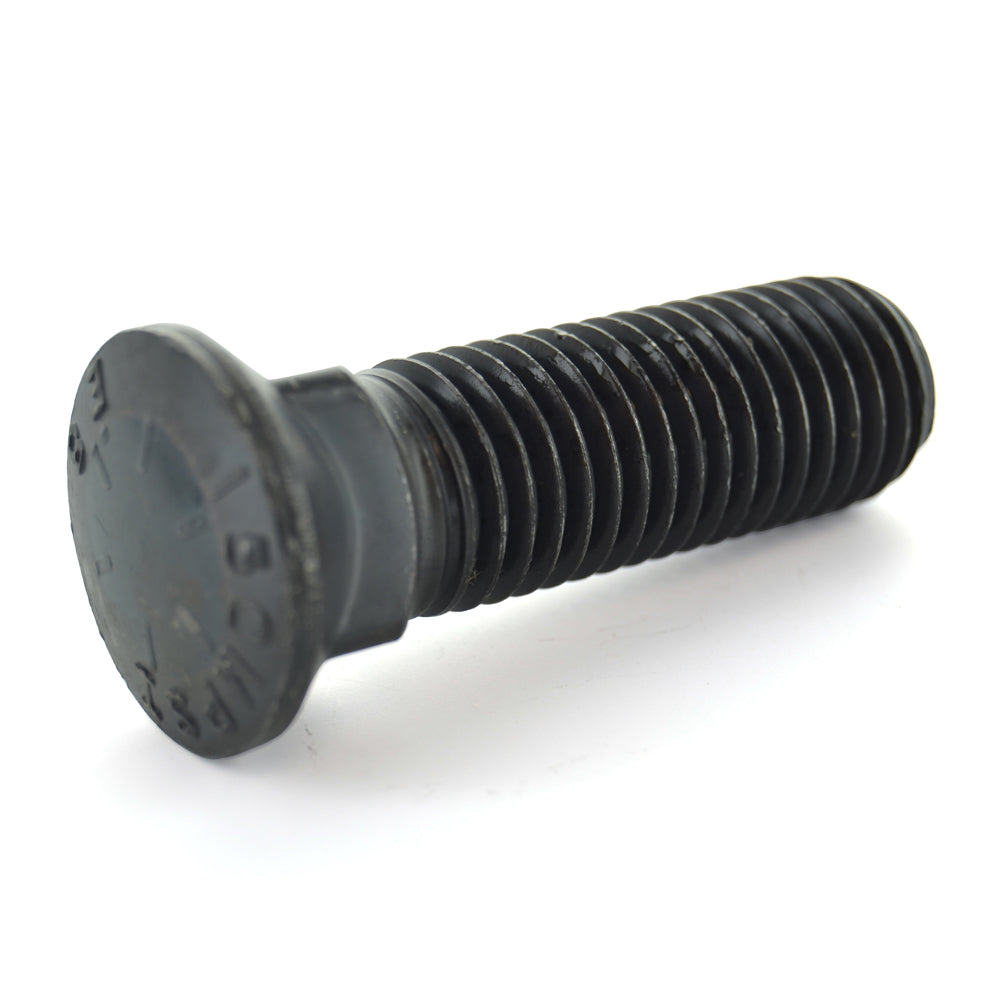 5/8-11 x 3 Inch Coarse Plain Grade 8 Dome Head Plow Bolt