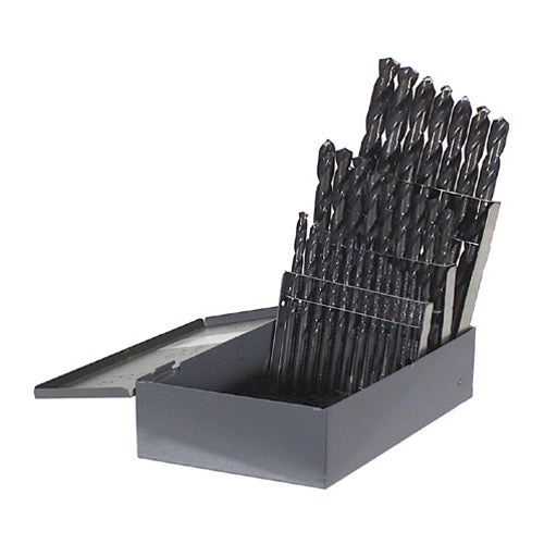 29 Piece Black Heavy-Duty Jobbers Drill