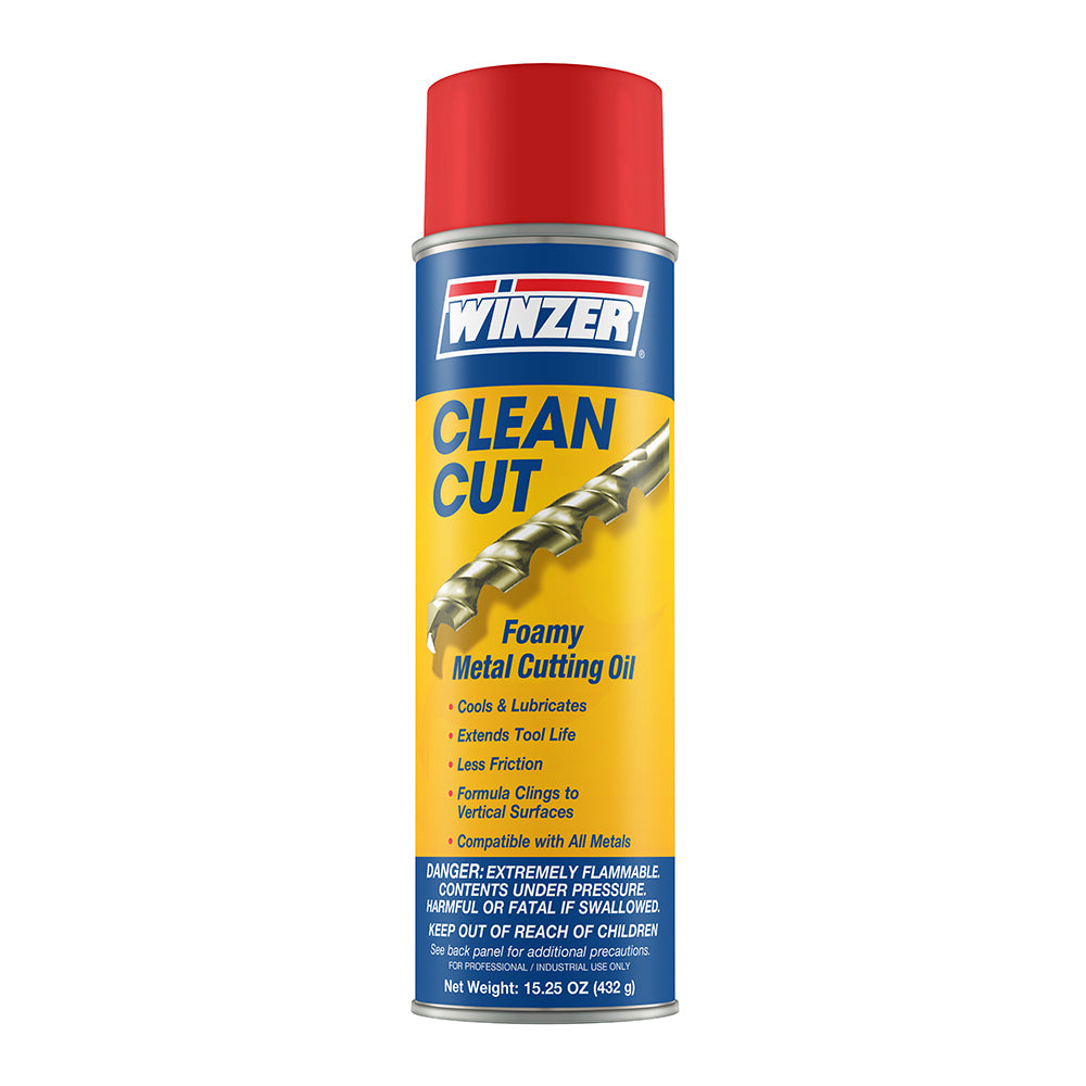 Winzer Clean Cut Foamy Metal Cutting Oil - 15.25 Oz Net Wt. - Aerosol