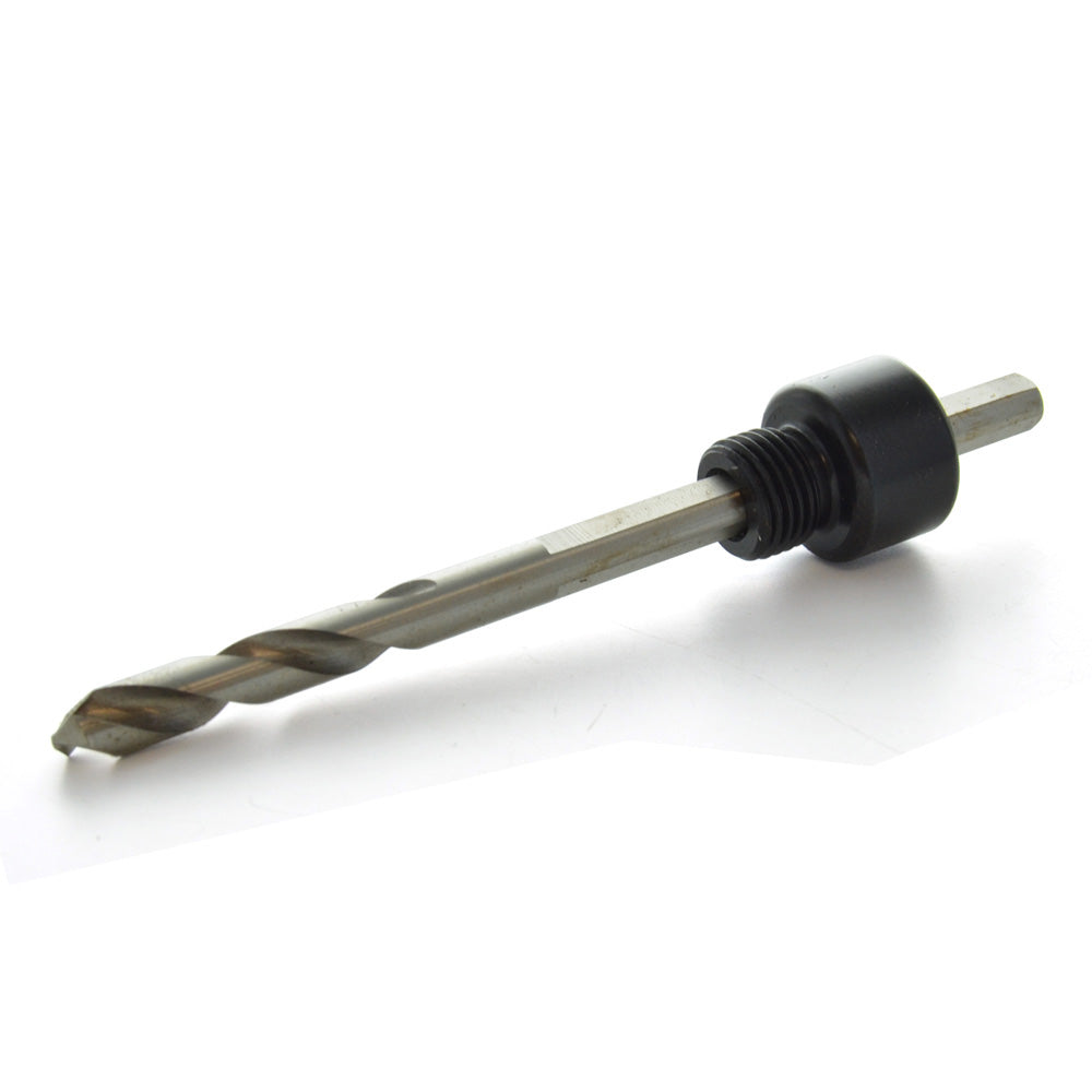 1/2-20 x 1/4 Inch Round Shank Carbon Steel Type A Hole Saw Arbor - Clearance