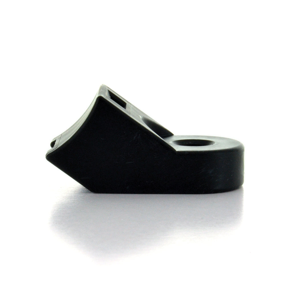 .363 Wire Tie Heavy-Duty Screw Mount - UV Black Nylon