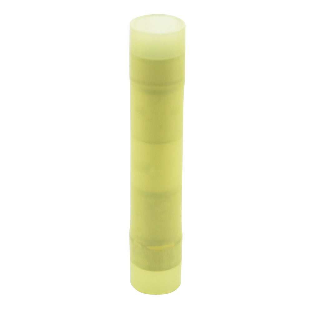 12-10 Gauge Button Connector 4-Piece Sleeve Nylon Insulated Yellow