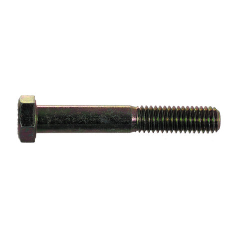 9/16-12 x 1 Inch Coarse Grade 8 Yellow Zinc Steel Hex Head Cap Screw