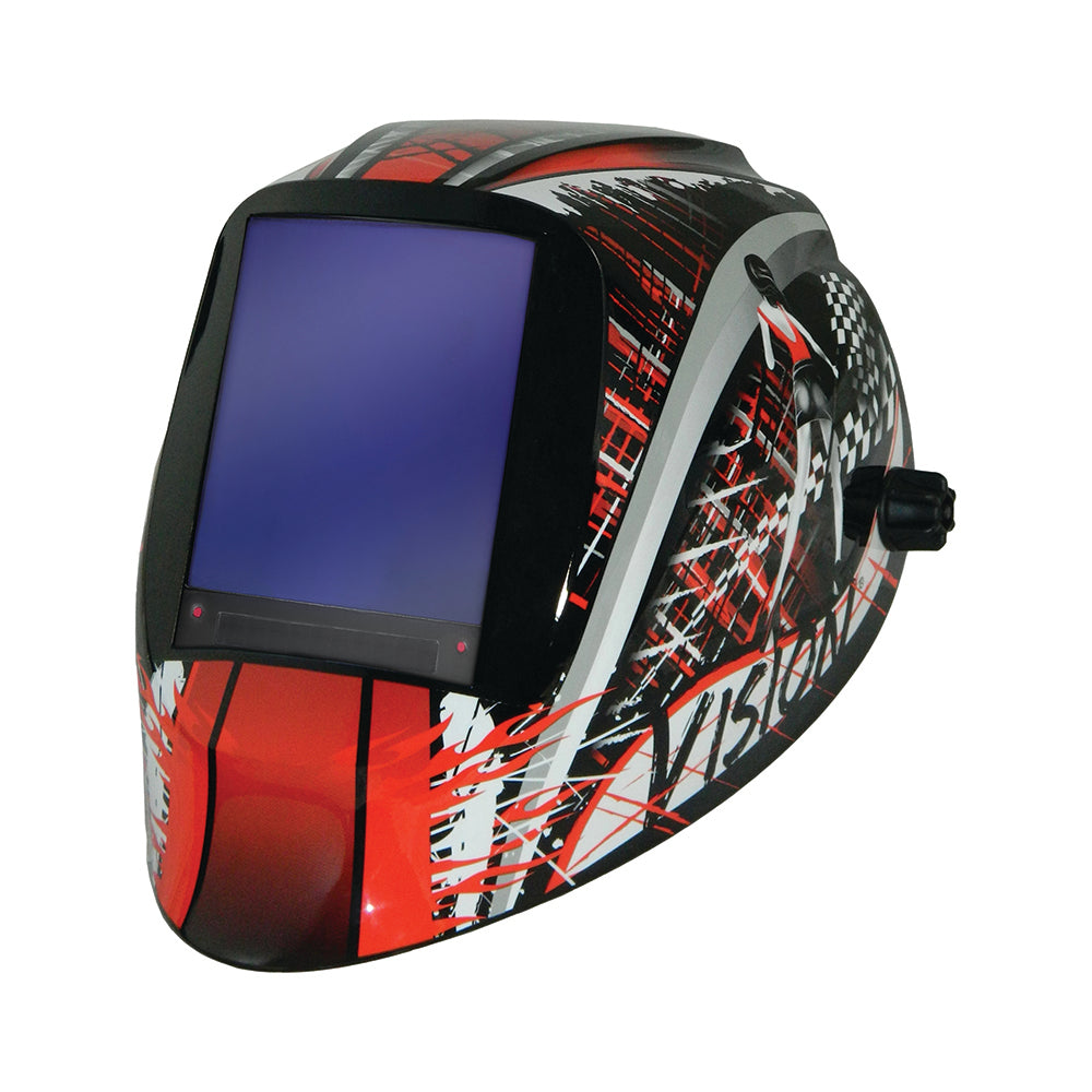 Carrera Large View Vision Type Speedway Welding Helmet