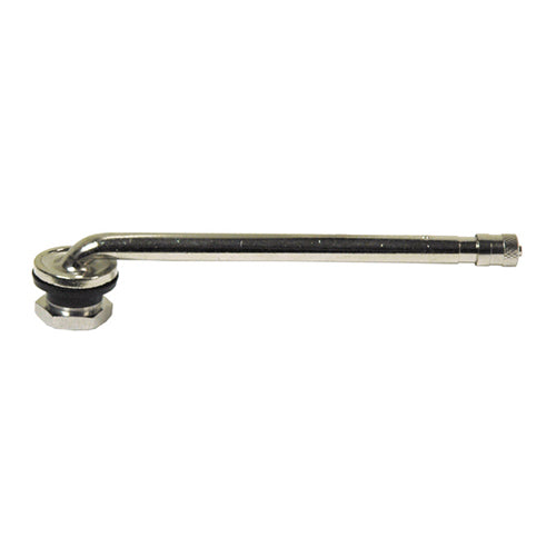 4-3/4" x .625 Clamp-In Truck / Bus 90 Degree Nickel Plated Tire Valve Stem