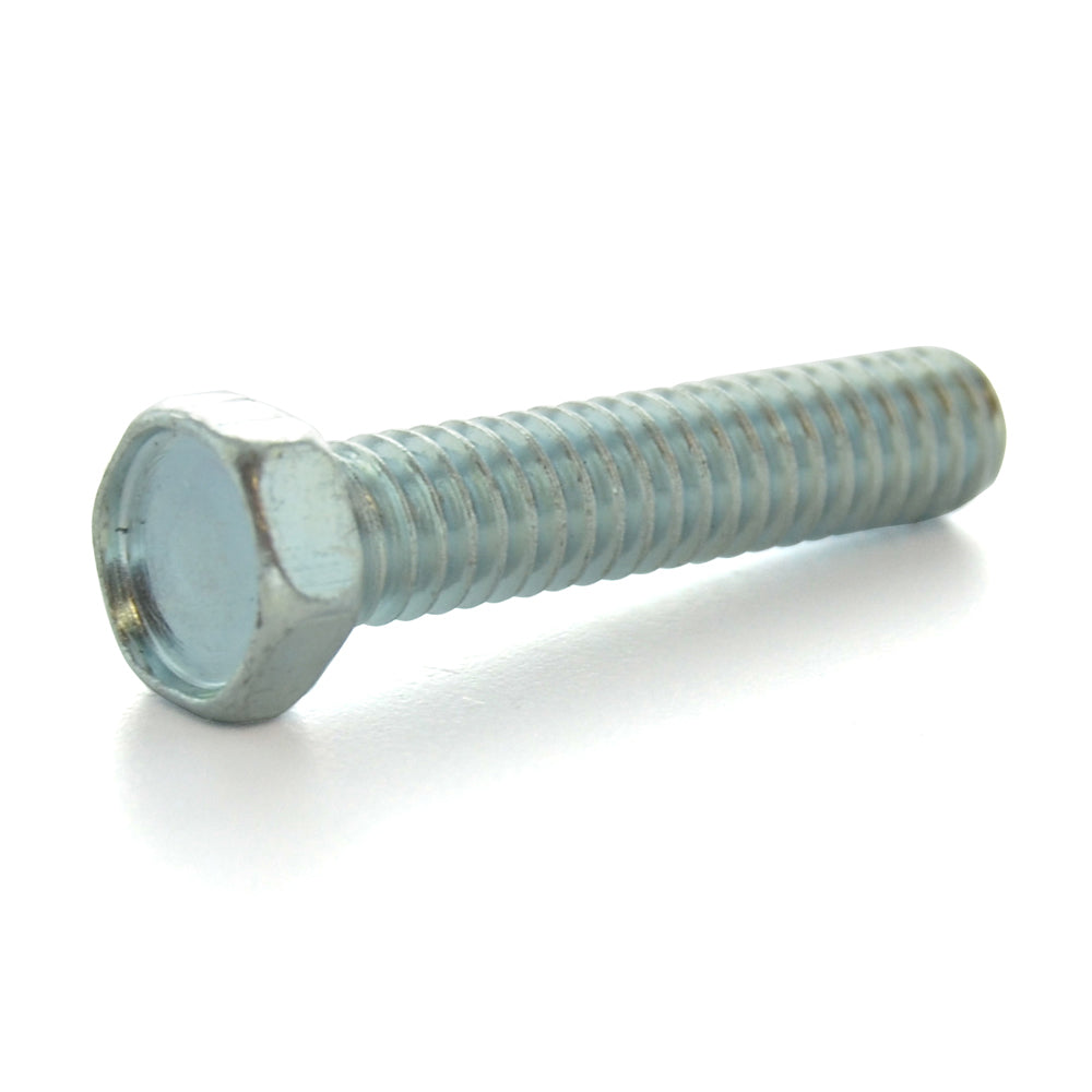 8-32X1 Unslotted Hex Head Machine Screw Zinc Plated - Clearance