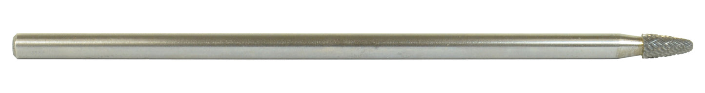 1/4 Inch Tree Radius End 1/4 Inch x 6 Inch Shank Sf-1L6 Premium Carbide Bur