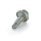 #10-16 x 1/2 Inch Slotted Hex Washer Head Drill Point Tek Zinc