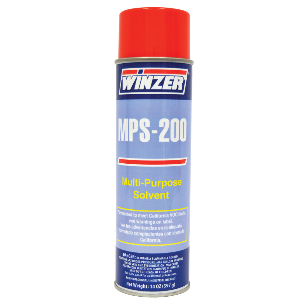 Winzer MPS-200 Multi-Purpose Solvent - 14 Oz Net Wt. - Aerosol