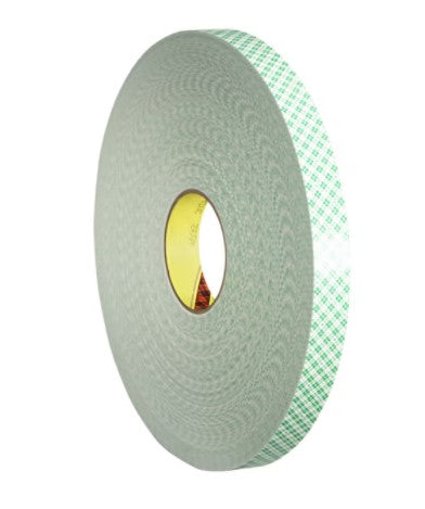1 Inch x 216 Foot 3M #06397 Scotch-Mount Double-Coated Acrylic Foam Tape