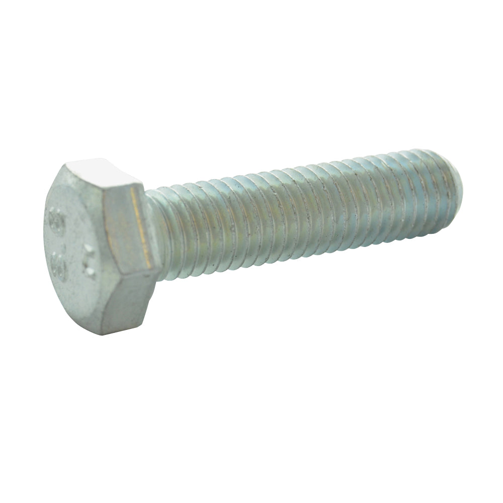 M10 x 1.5 x 40 mm Coarse Class 8.8 Zinc Plated Steel Hex Head Cap Screw Usa