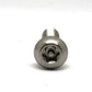 #8-32 x 1/2 Inch Stainless Steel Torx Pin Button Head Tamper Resistant Machine Screw