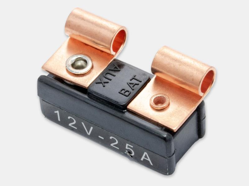 35 Amp 1-1/4 Inch Glass Fuse Clip Type Circuit Breaker