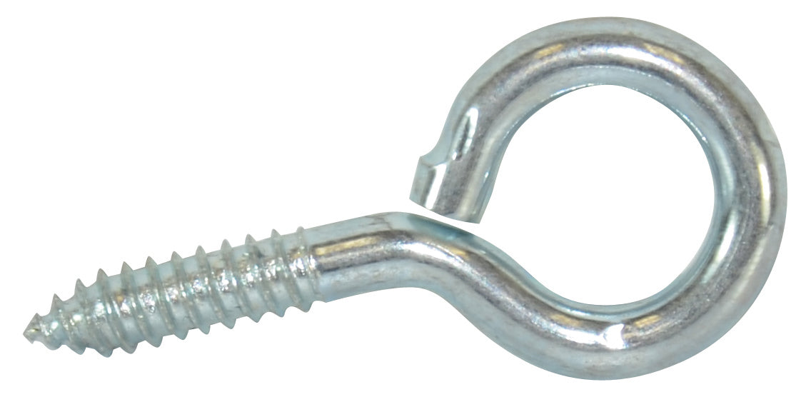 1/4 Inch Zinc Plated 1010 Carbon Steel Large Eye Bolt