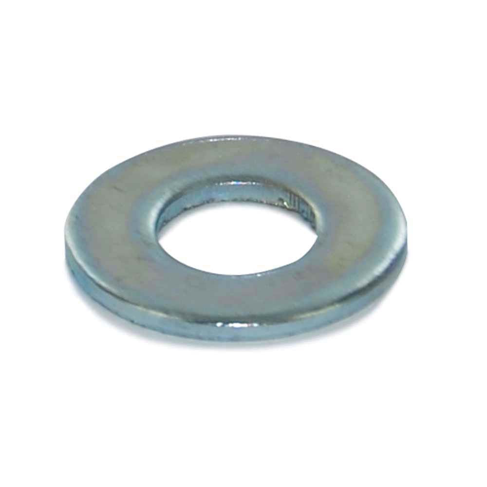 14 Gauge 1-1/8 Inch x 1-3/4 Inch Astm F844 Clear Zinc Carbon Steel Narrow Rim Machine Bushing