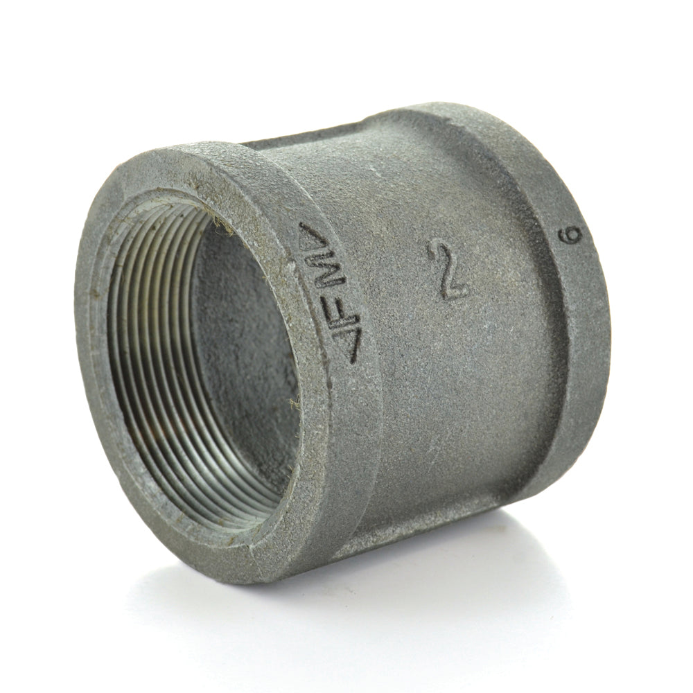 1-1/2" Schedule 40 Npt Black Malleable Iron Pipe Coupling
