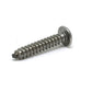 #6 x 3/4 Inch Stainless Steel Hex Pin Button Head Tamper Resistant Sheet Metal Screw