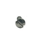 #4 x 3/8 Inch Plain 18-8 (A2) Stainless Steel Oval Slotted Type-A Self-Tapping Sheet Metal Screw