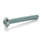 #10-32 x 5/8 Inch Fine Zinc Plated Steel #2 Phillips Drive Round Head Machine Screw