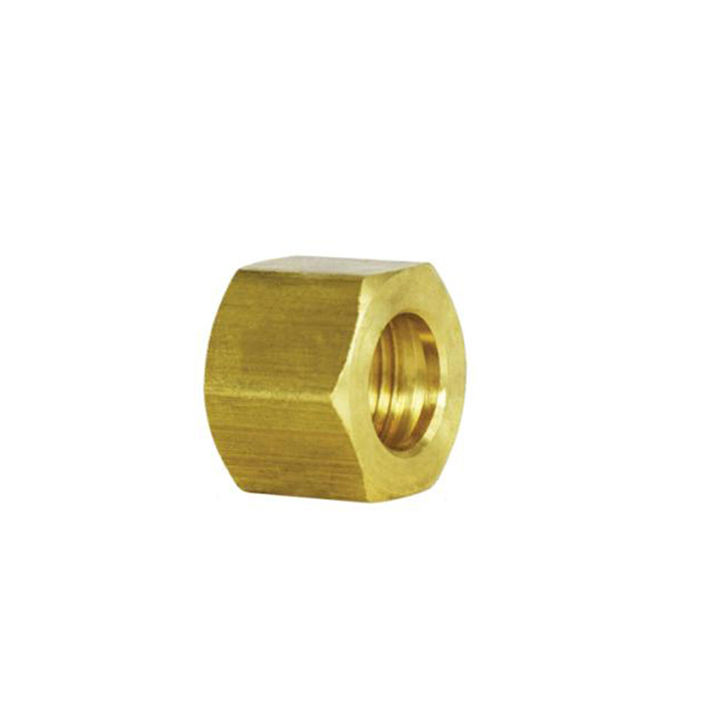 3/8 Inch Brass Compression Tube Nut