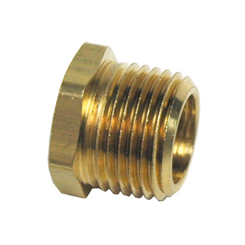 3/4 Inch x 1/2 Inch Brass Pipe Heavy Hex Bushing