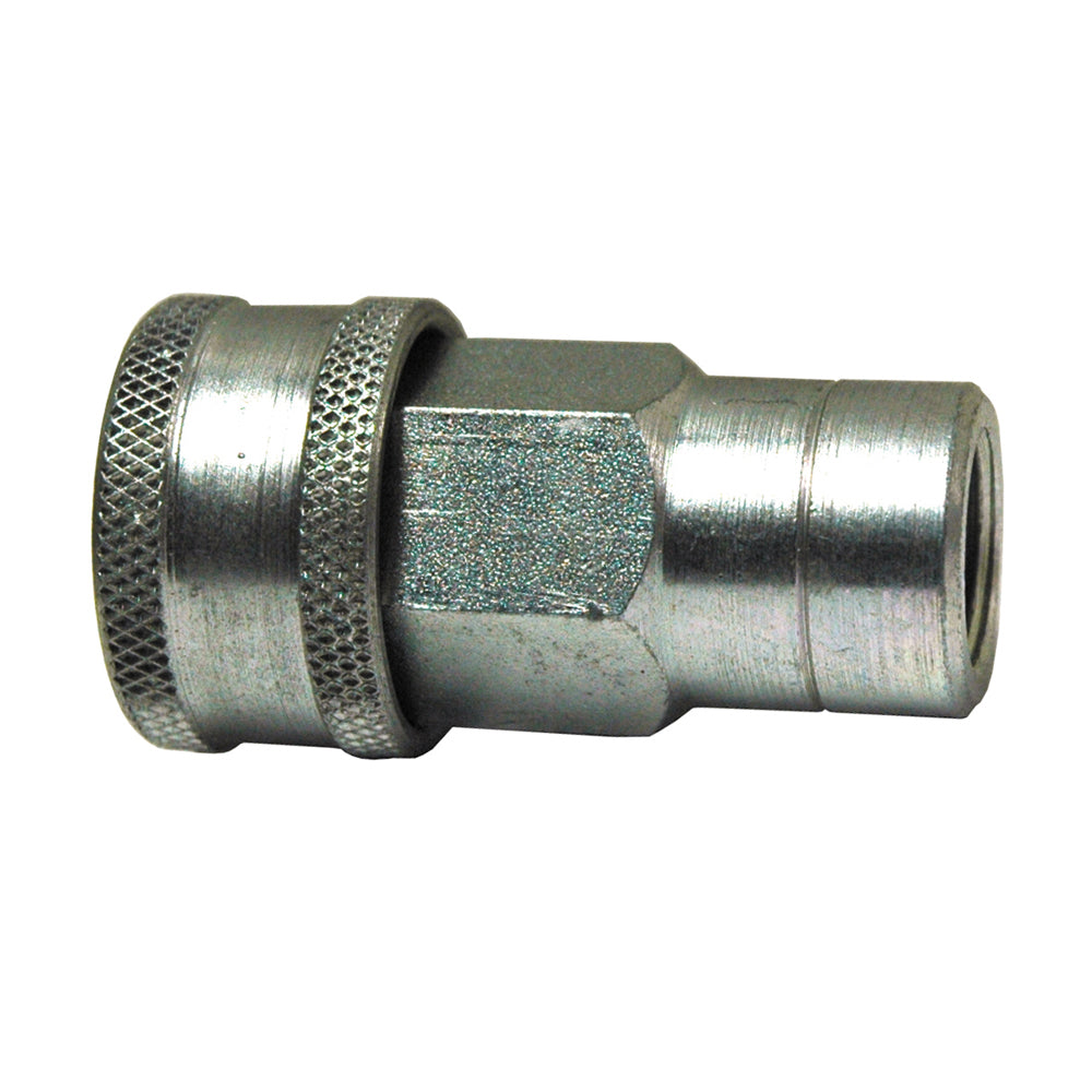 3/8 Inch Series A5600 Iso 'A' Interchange Hydraulic Service Coupler Steel