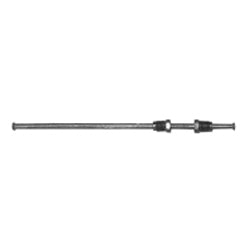 1/4 Inch x 51 Inch Galfan Coated Yellow Steel Standard Inverted Flare Domestic Brake Line