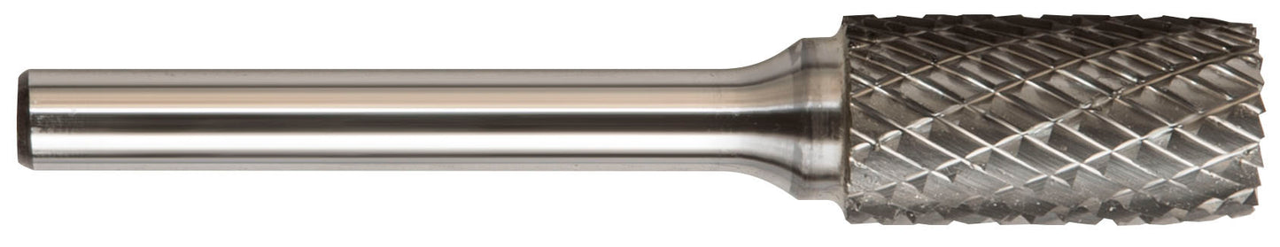 1/4 Inch Cylindrical With End Cut 1/8 Inch Shank Sb-51 Miniature Carbide Bur