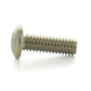 M6 x 1 x 8 mm Coarse Plain 18-8 (A2) Stainless Steel Iso 7380-1 Button Head Socket Cap Screw