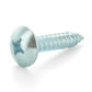 #10 x 3/8 Inch Zinc Plated Alloy Steel Truss Head Type Ab Self-Tapping Sheet Metal Screw - Clearance