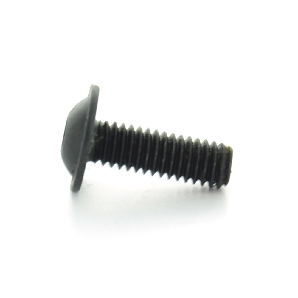 M5 x 0.8 x 20 mm Coarse Black Oxide Class 10.9 Iso 7380-2 Button Flange Head Socket Cap Screw