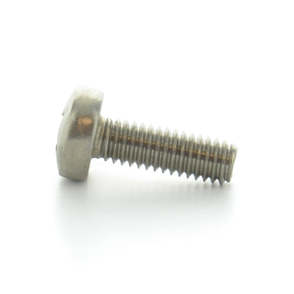 M3 x 0.5 x 10 mm Coarse Plain 18-8 (A2) Stainless Steel Phillips Drive Pan Head Machine Screw