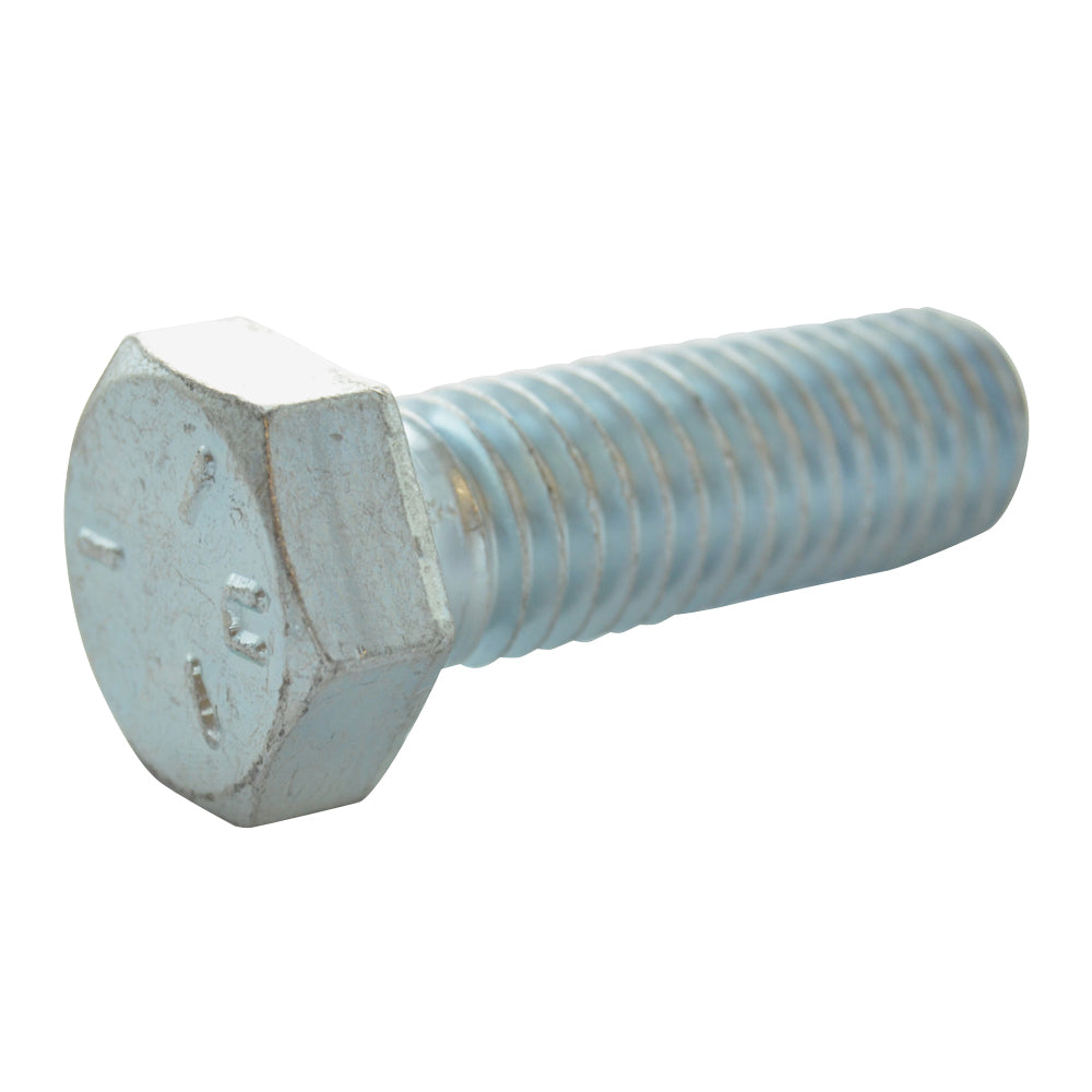 1/2-13 x 6 Inch Coarse Grade 5 Zinc Plated Steel Hex Head Cap Screw USA