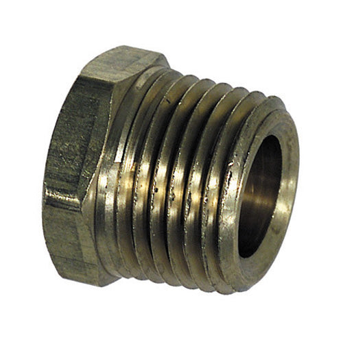 3/4 Inch x 1/8 Inch Brass Pipe Hex Bushing