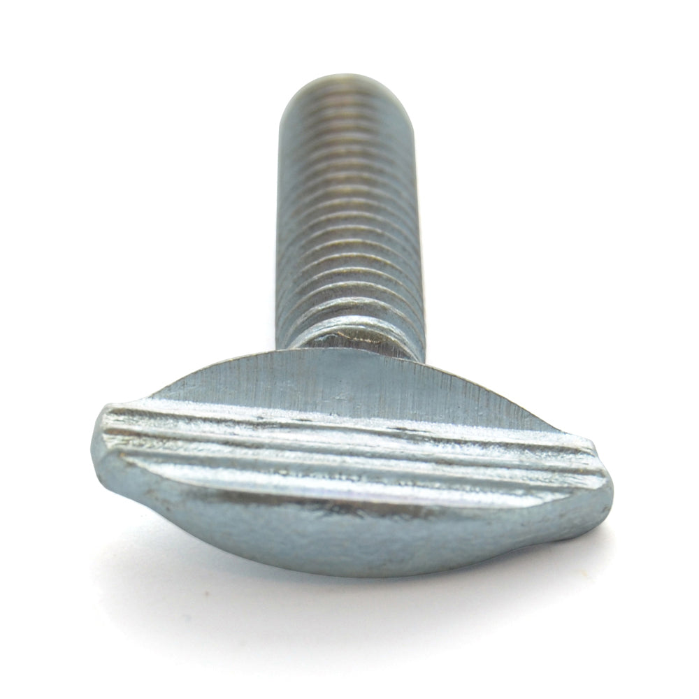 #6-32 x 3/4 Inch Coarse Zinc Plated Steel Thumb Screw - Clearance