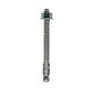 1" x 7" Strong-Bolt 2 Cracked Concrete Wedge Anchor Zinc Plated Carbon Steel