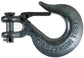 1/4 Inch Grade 43 Self-Colored Carbon Steel Clevis Grab Hook With Latch