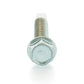 #10-16 x 3/4 Inch Zinc Plated Low Carbon Steel #3 Point Indented Hex Washer Head Self-Drilling Tek Screw