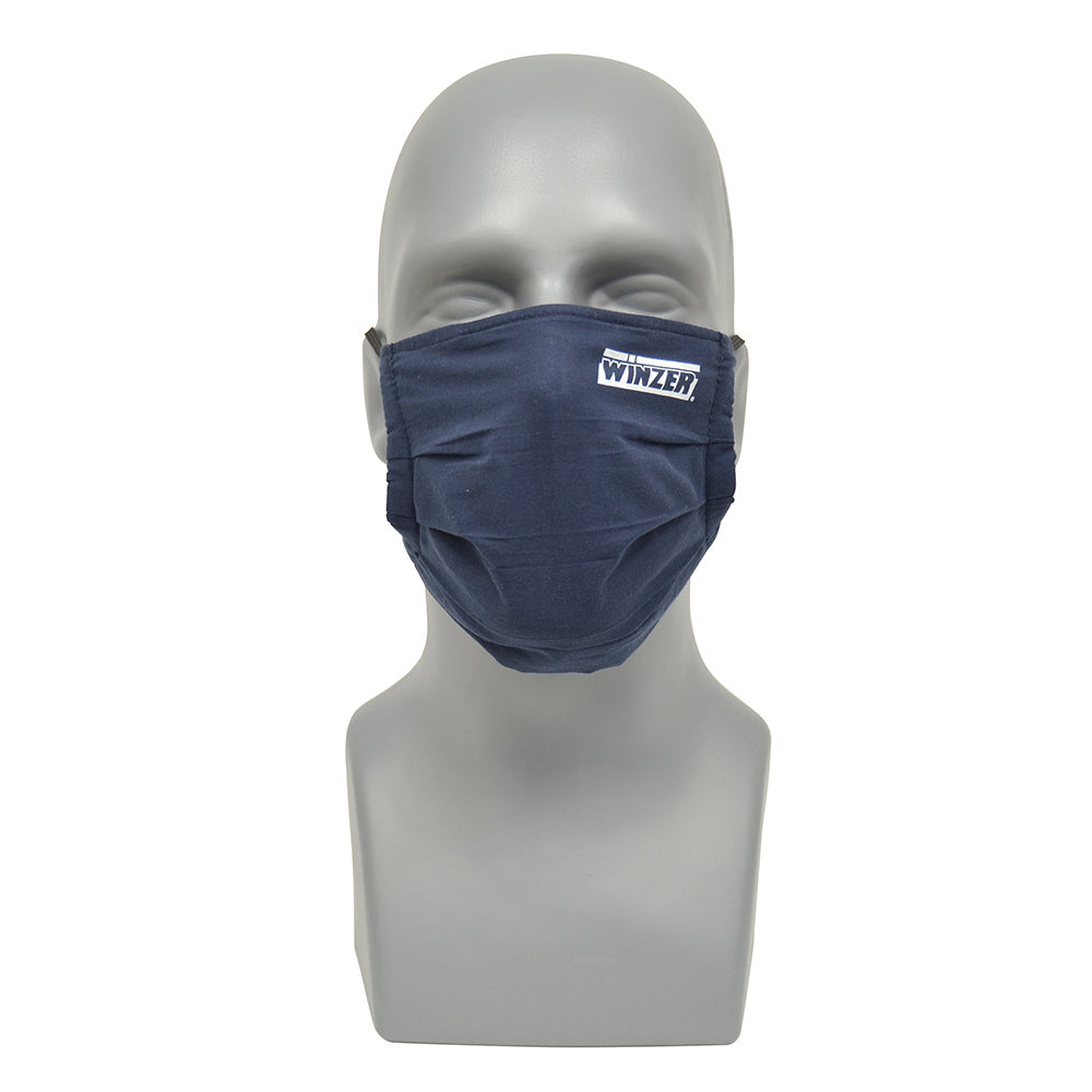 WINZER NAVY COTTON MASK